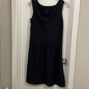 Professional LBD w/cowl slouch neck + bow detail